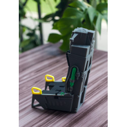 ACES-II Ejection Seat Phone Stand | 3D printed Desk Holder/Charger Dock for Aviation Enthusiasts & Gamers