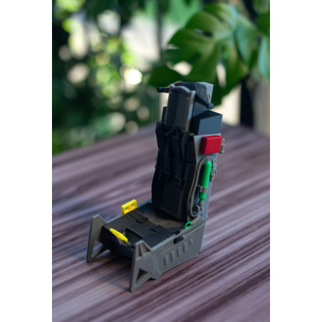 ACES-II Ejection Seat Phone Stand | 3D printed Desk Holder/Charger Dock for Aviation Enthusiasts & Gamers