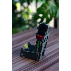 ACES-II Ejection Seat Phone Stand | 3D printed Desk Holder/Charger Dock for Aviation Enthusiasts & Gamers
