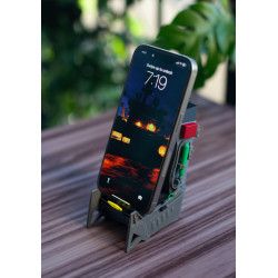 ACES-II Ejection Seat Phone Stand | 3D printed Desk Holder/Charger Dock for Aviation Enthusiasts & Gamers