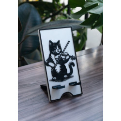 Meow-sical Phone Holder - Cat Playing Viola