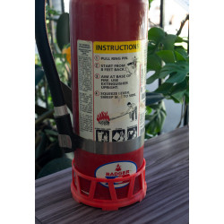 Fire extinguisher holder