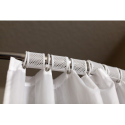 Stylish Bathroom Curtain Ring Spacers - Anti-Mold | Prevents Stains & Humidity Damage